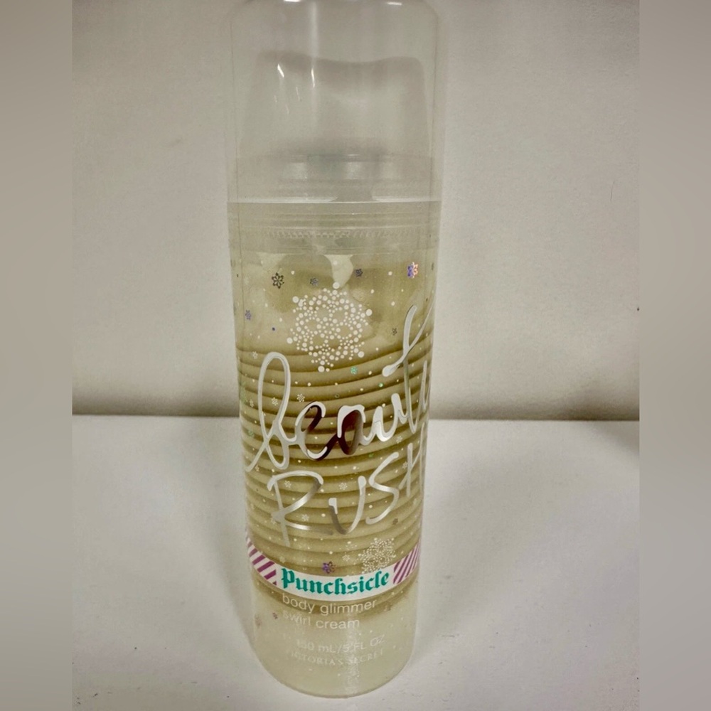 Victoria’s Secret Beauty Rush Punchsicle Body Glimmer Swirl Cream